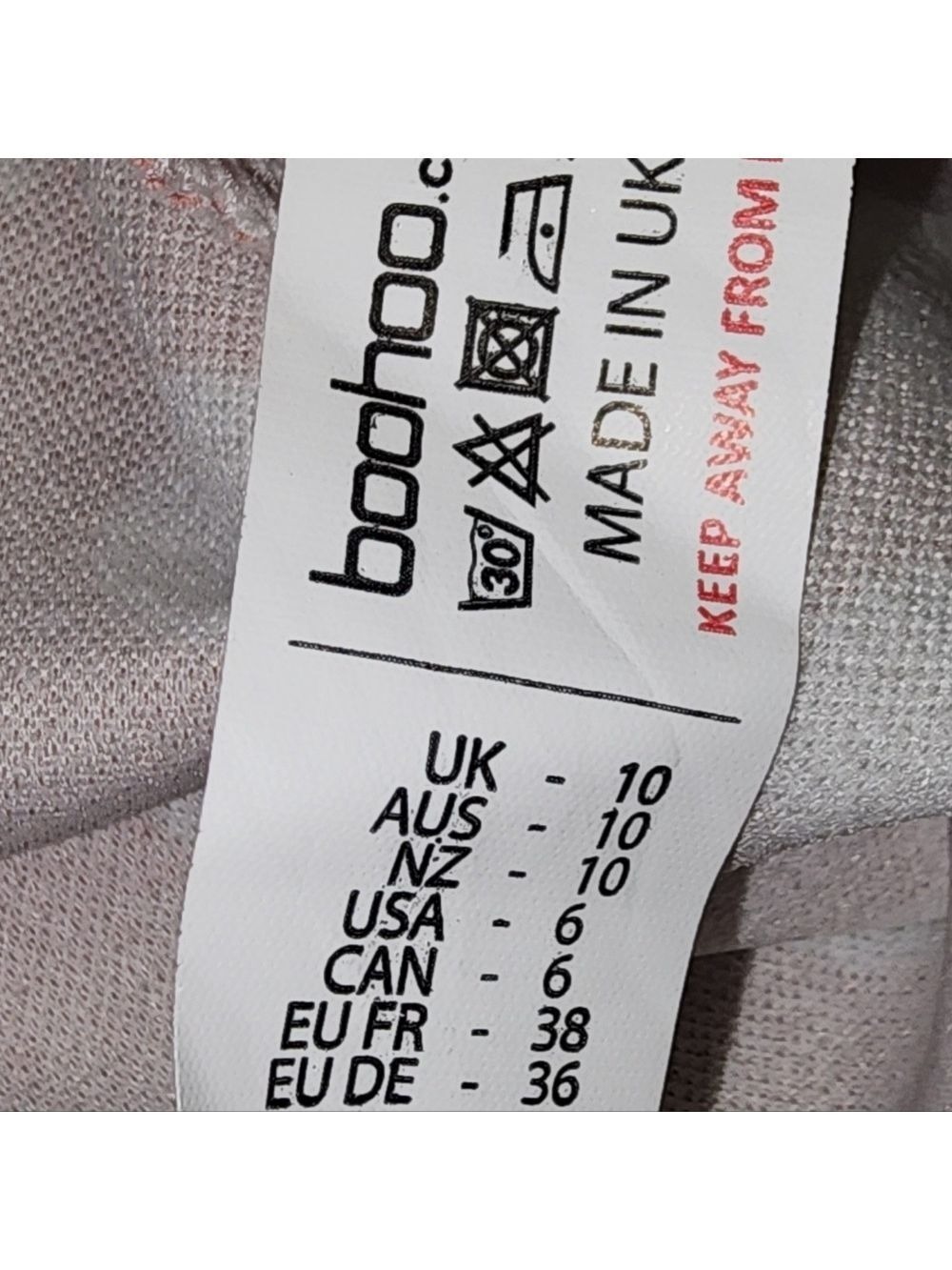 Boohoo Maternity Polka Dot Dress Size 10 NWT - Picture 8 of 12